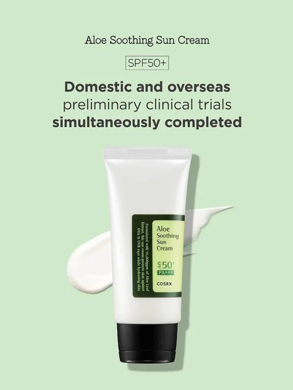 Aloe Soothing Sun Cream SPF50+/ PA+++ - Image 2